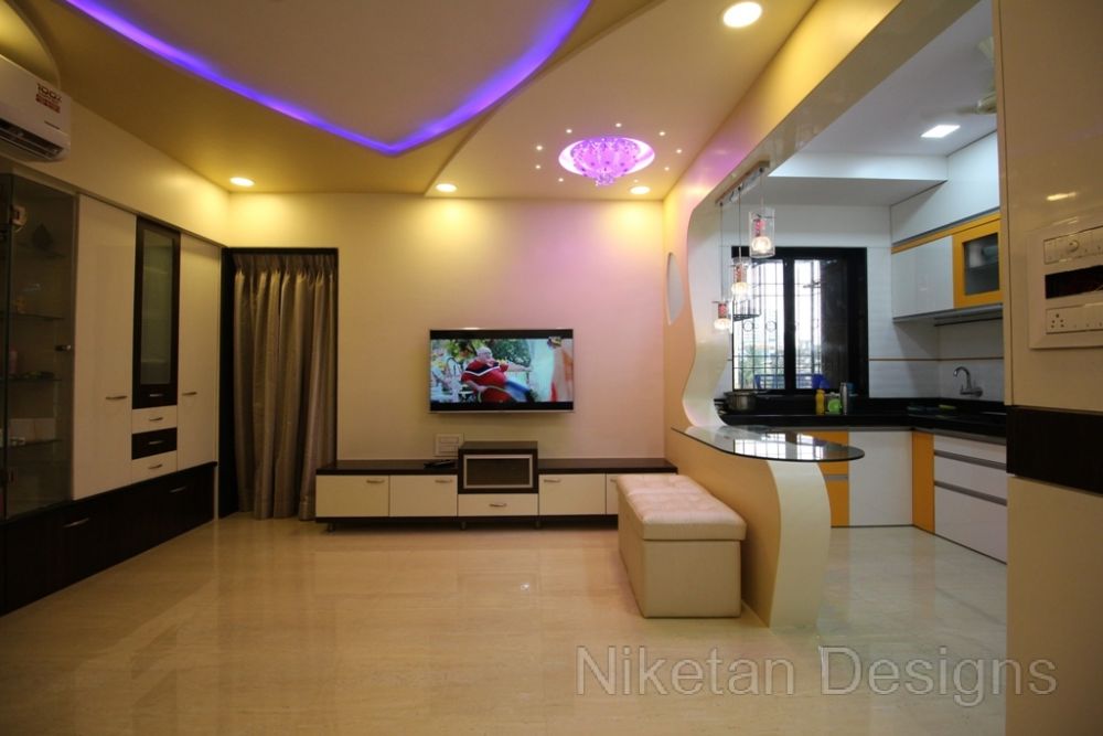 Niketan's interior design concept for living room
